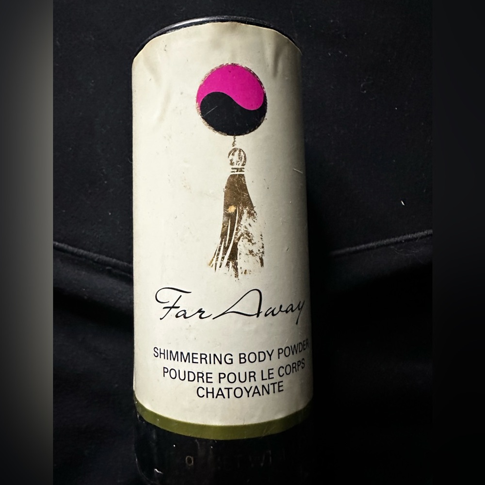 Far Away Avon Vintage Shimmering Body Powder New Discontinued Line